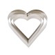 Širdies formos konditeriniai žiedai 4,5 cm aukščio