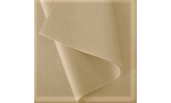 Šilkinis popierius, smėlio spalvos, 24 lapai