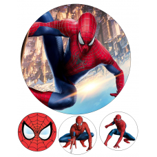 Valgomas paveikslėlis Žmogus voras Spiderman 