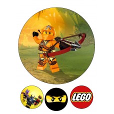 Valgomas paveikslėlis Lego Ninjago 1