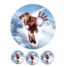 Valgomas paveikslėlis Iron man - Geležinis žmogus