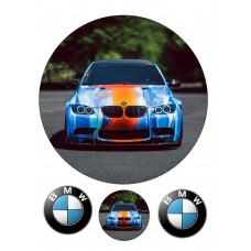 Valgomas paveikslėlis BMW automobilis
