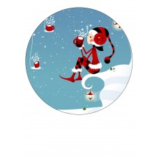 Valgomas paveikslėlis Kalėdų Elfas 1