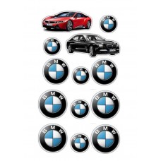 Valgomas paveikslėlis Mašinos - BMW
