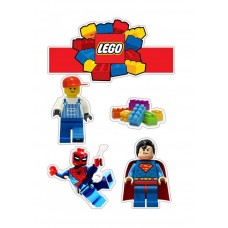 Valgomas paveikslėlis Lego figūrėlės