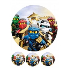 Valgomas paveikslėlis Lego Ninjago 3