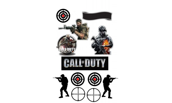 Valgomas paveikslėlis, Call of Duty figūrėlės