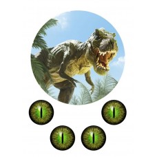 Valgomas paveikslėlis Dinozaurai 2