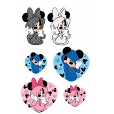 Valgomas paveikslėlis Mickey mouse pelytės