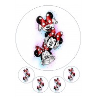 Valgomas paveikslėlis Mickey mouse - Peliukai