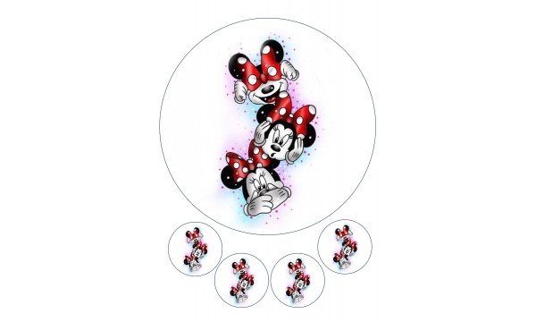 Valgomas paveikslėlis Mickey mouse - Peliukai