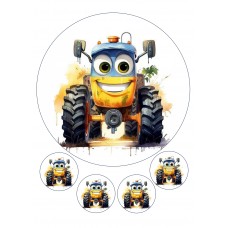 Valgomas paveikslėlis Traktorius 2